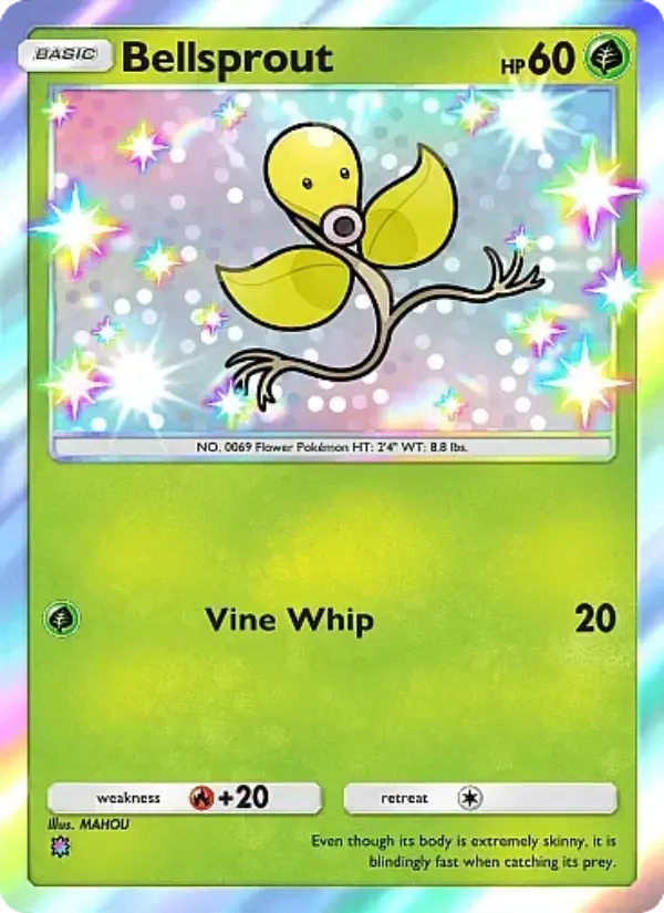 Bellsprout — Mega Rising card #287