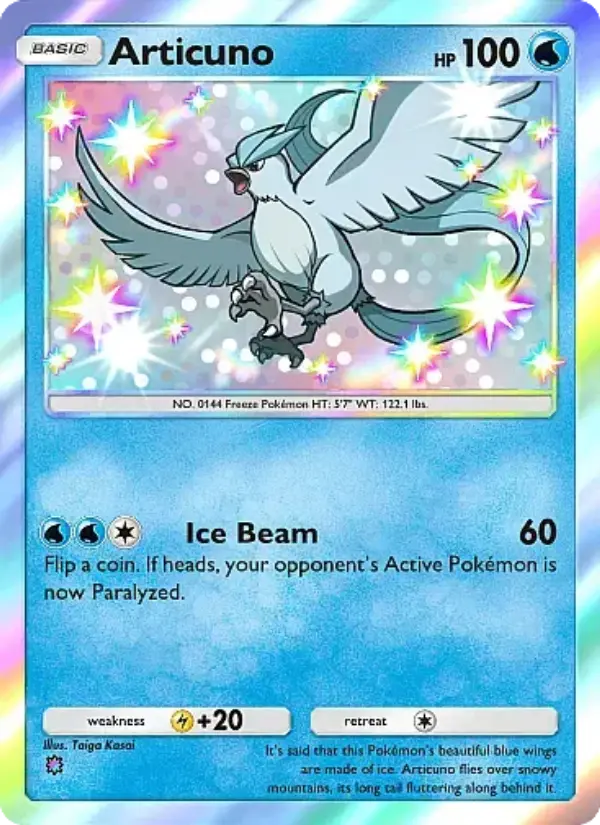 Articuno — Mega Rising card #298