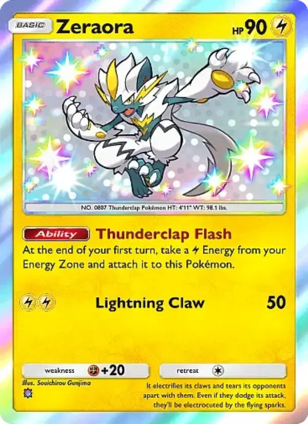 Zeraora — Mega Rising card #304