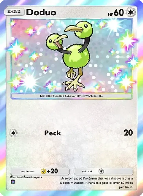 Doduo — Mega Rising card #314