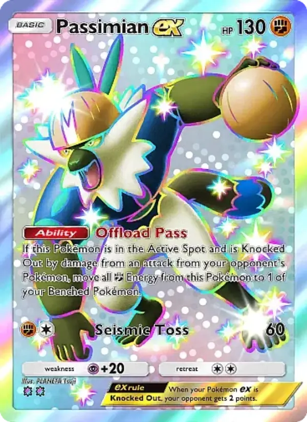 Passimian ex — Mega Rising card #324