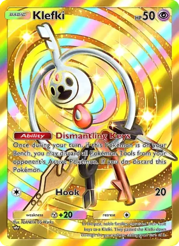Klefki — Mega Rising card #330