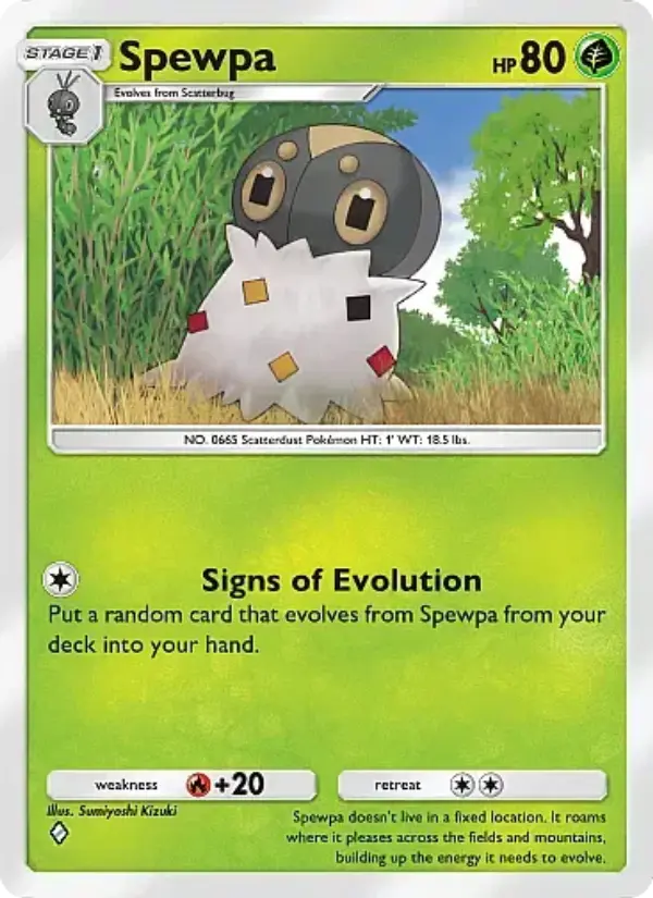 Spewpa — Fantastical Parade card #012