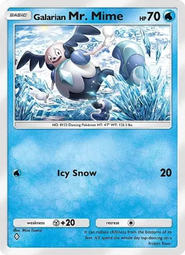 Galarian Mr. Mime — Fantastical Parade card #030
