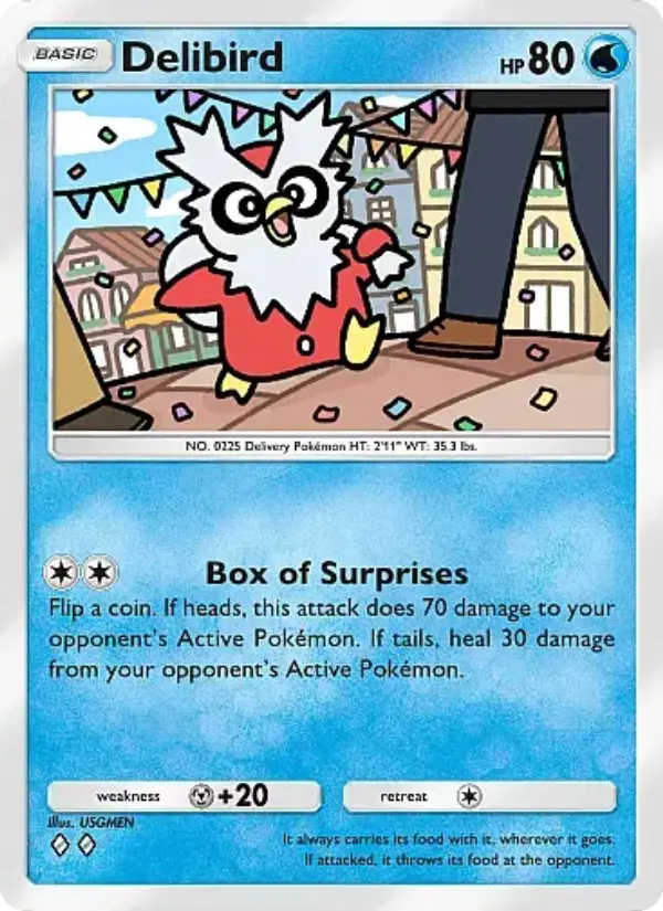 Delibird — Fantastical Parade card #032