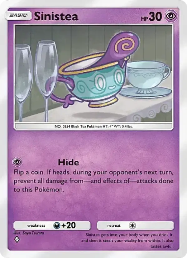 Sinistea — Fantastical Parade card #074