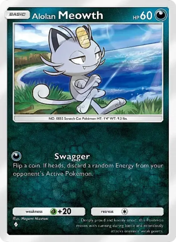 Alolan Meowth — Fantastical Parade card #094