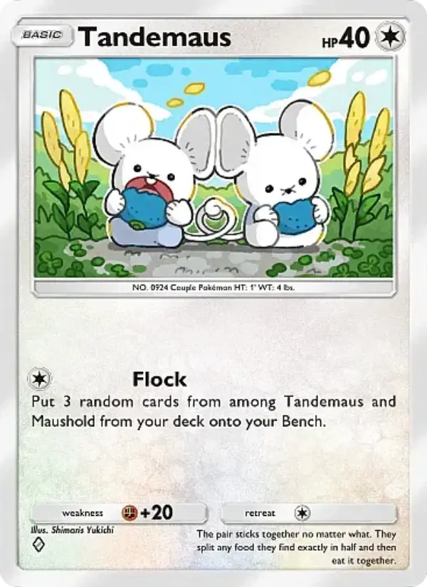 Tandemaus — Fantastical Parade card #142