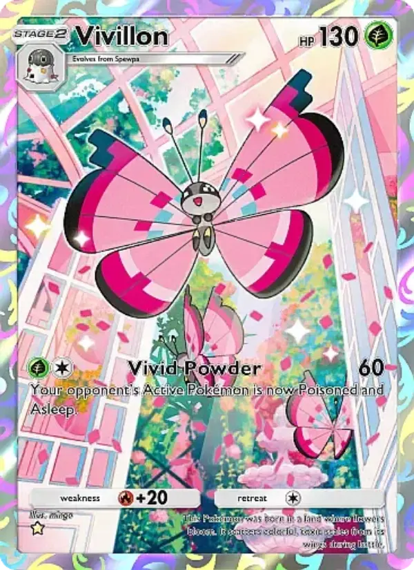 Vivillon — Fantastical Parade card #158
