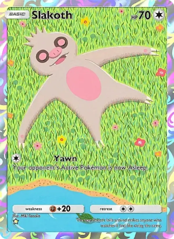 Slakoth — Fantastical Parade card #179