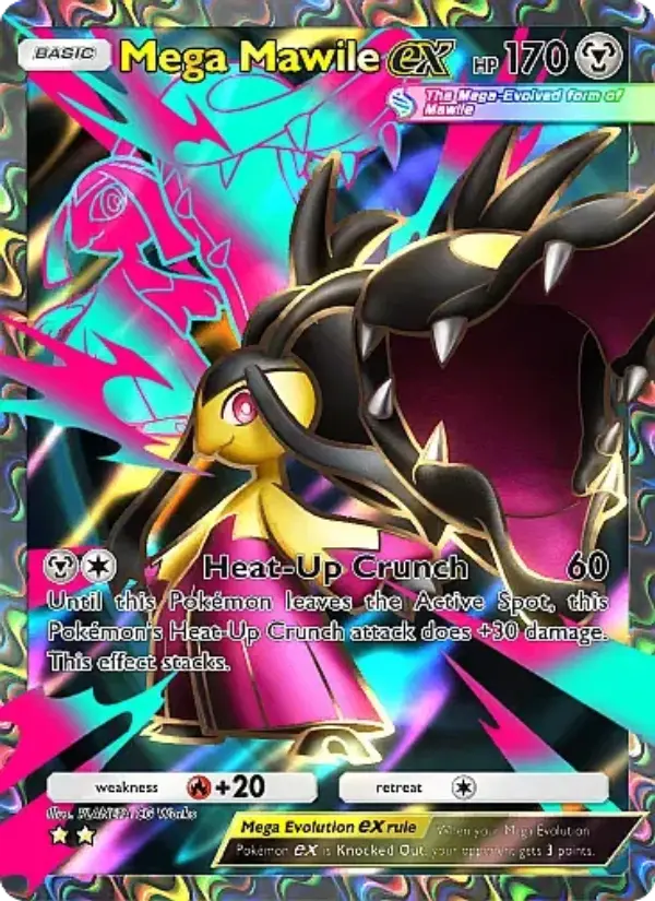 Mega Mawile ex — Fantastical Parade card #188