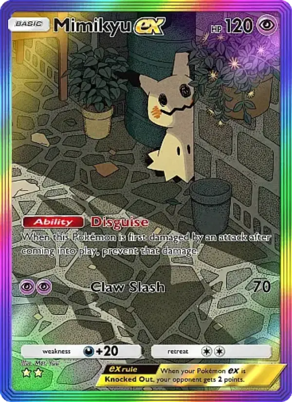 Mimikyu ex — Fantastical Parade card #199