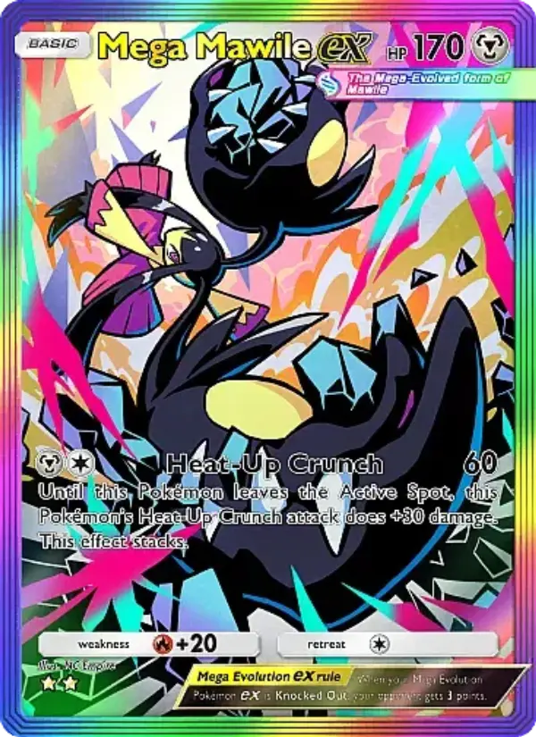 Mega Mawile ex — Fantastical Parade card #201