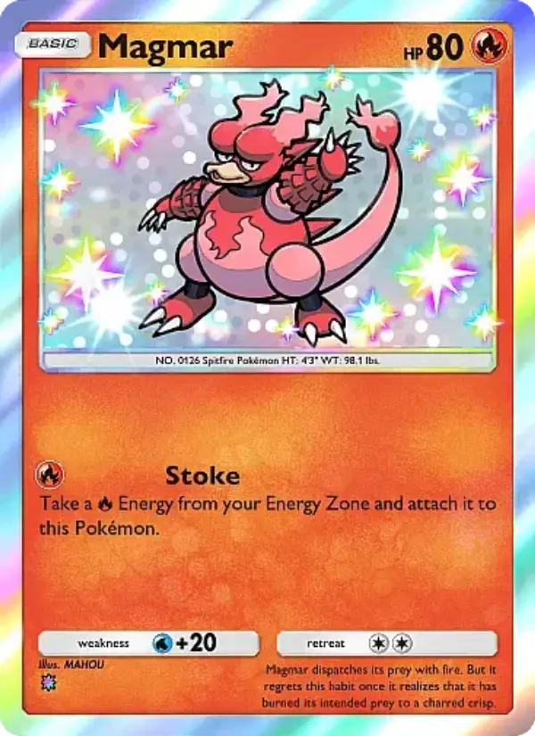 Magmar — Fantastical Parade card #207