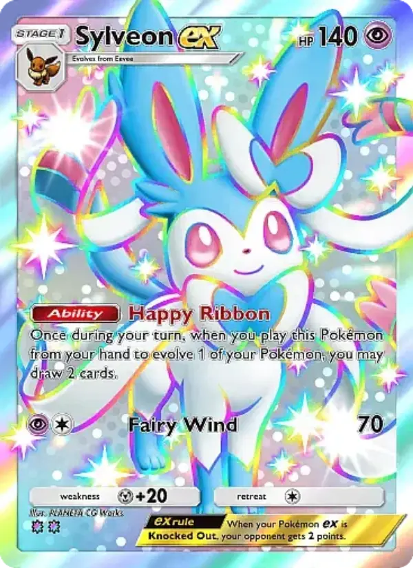 Sylveon ex — Fantastical Parade card #229
