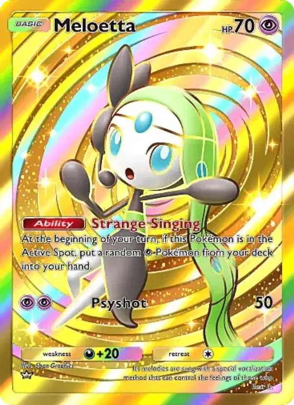 Meloetta — Fantastical Parade card #233