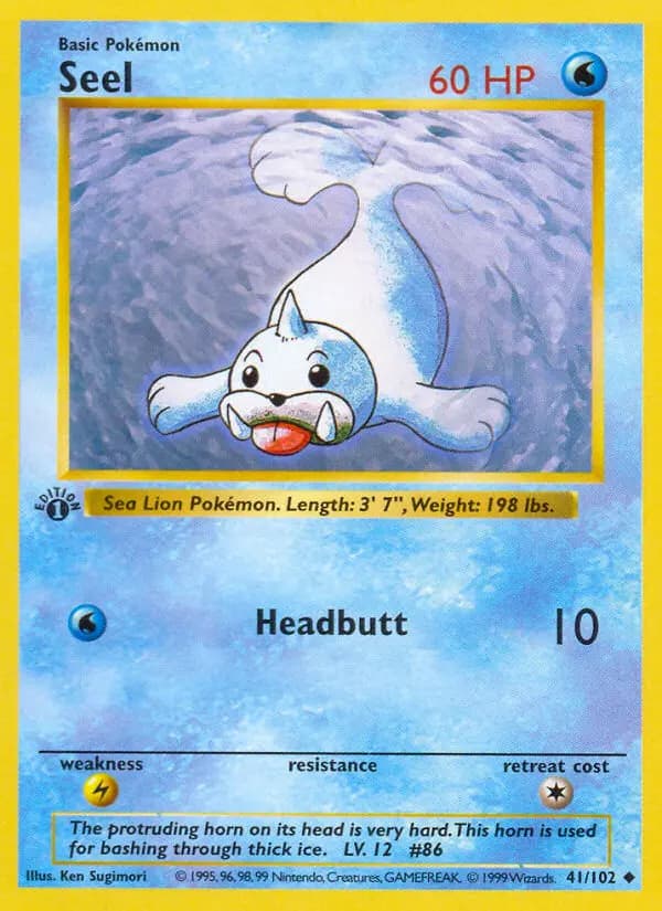 Seel — Base Set card #41