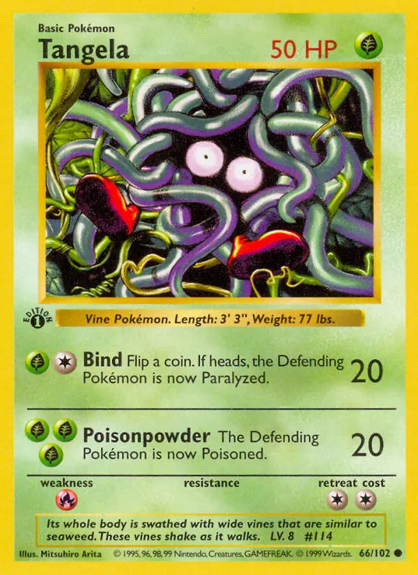 Tangela — Base Set card #66