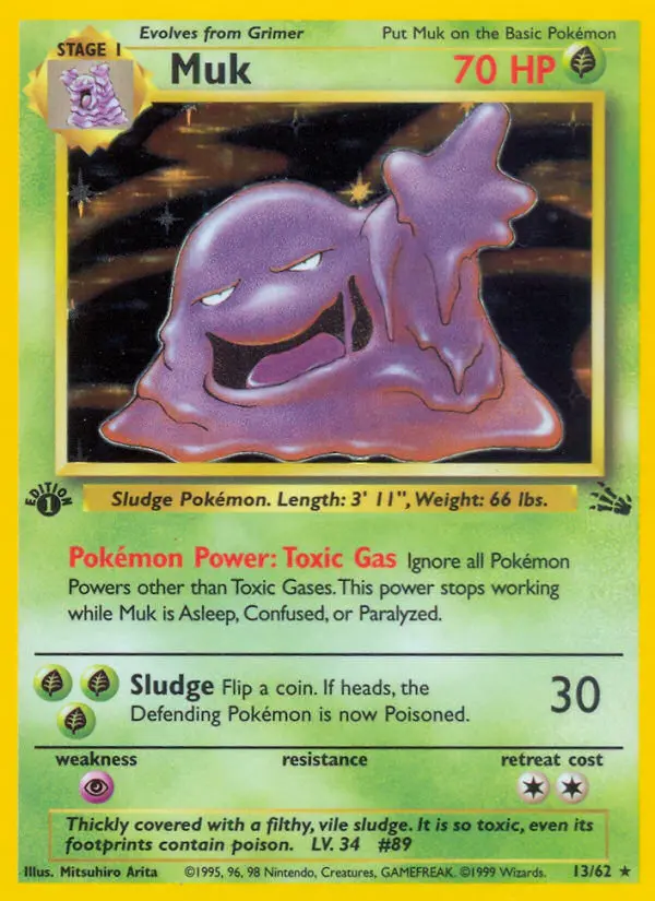 Muk — Fossil card #13
