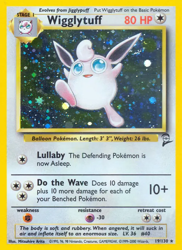 Wigglytuff — Base Set 2 card #19