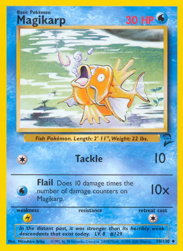Magikarp — Base Set 2 card #50