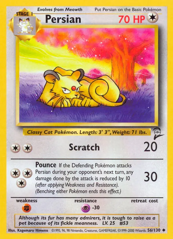 Persian — Base Set 2 card #56