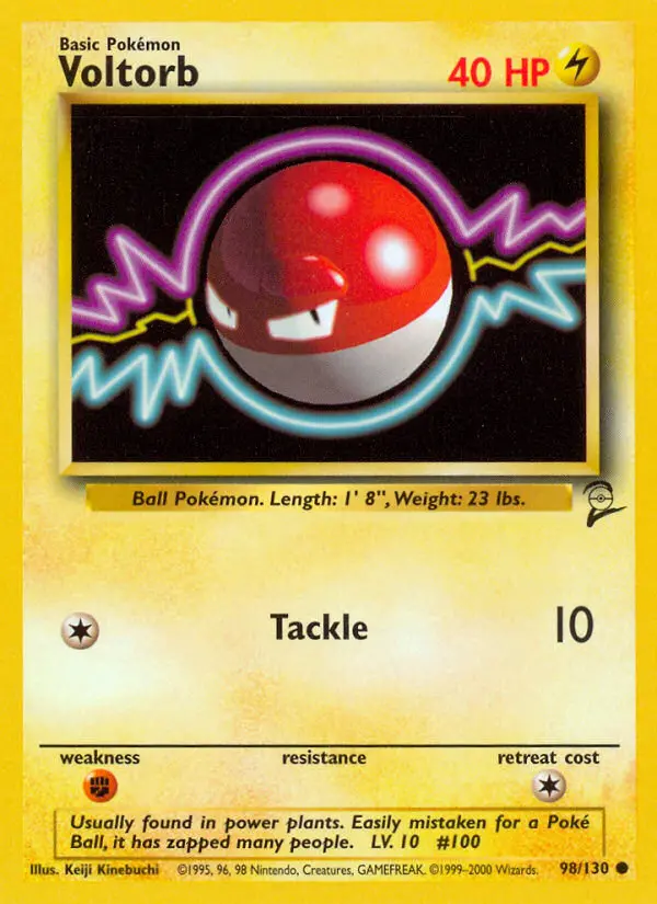 Voltorb — Base Set 2 card #98