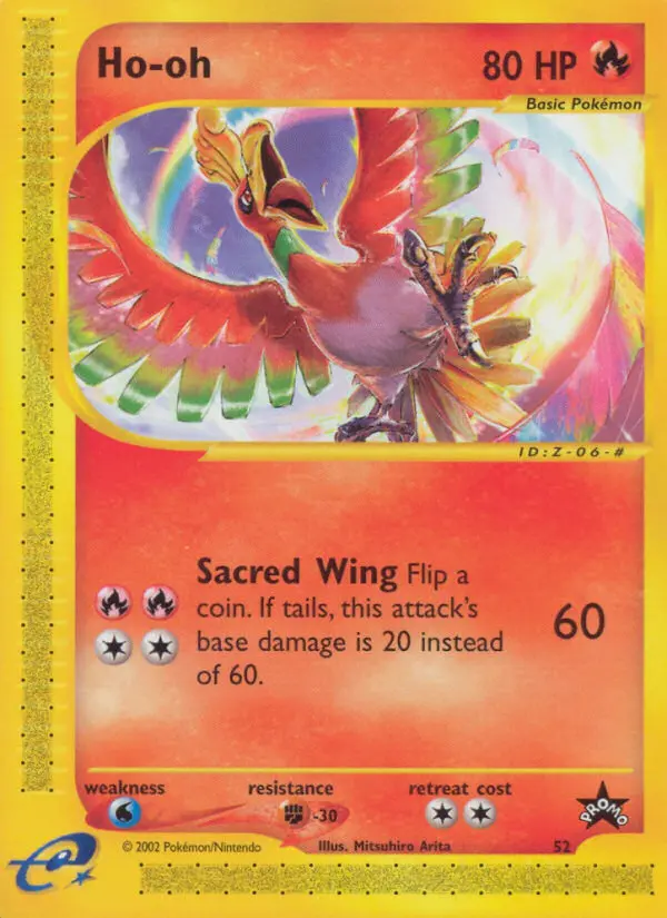 Ho-oh — Wizards Black Star Promos card #52