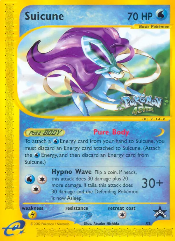 Suicune — Wizards Black Star Promos card #53