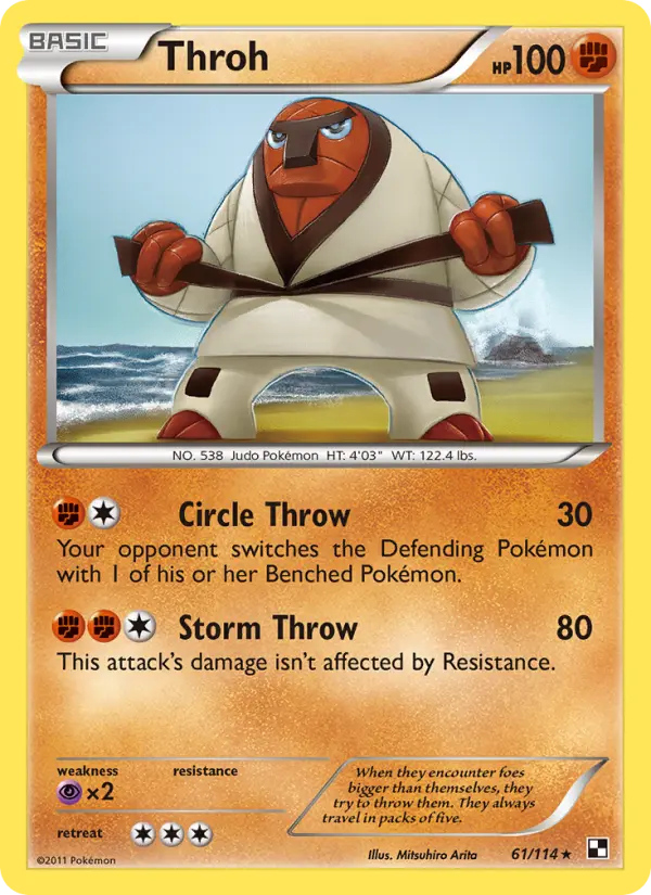 Throh — Black & White card #61
