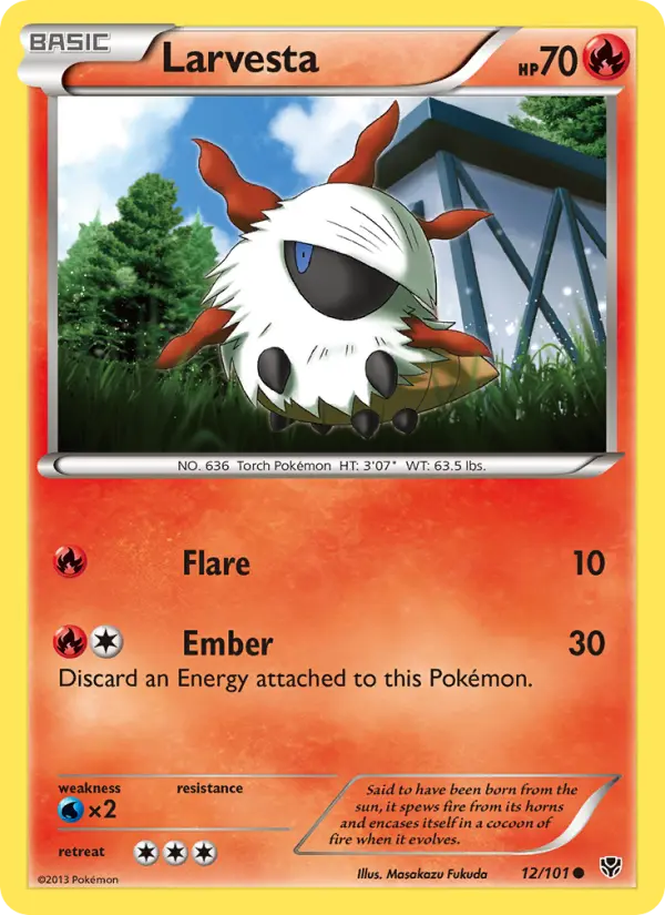 Larvesta — Plasma Blast card #12