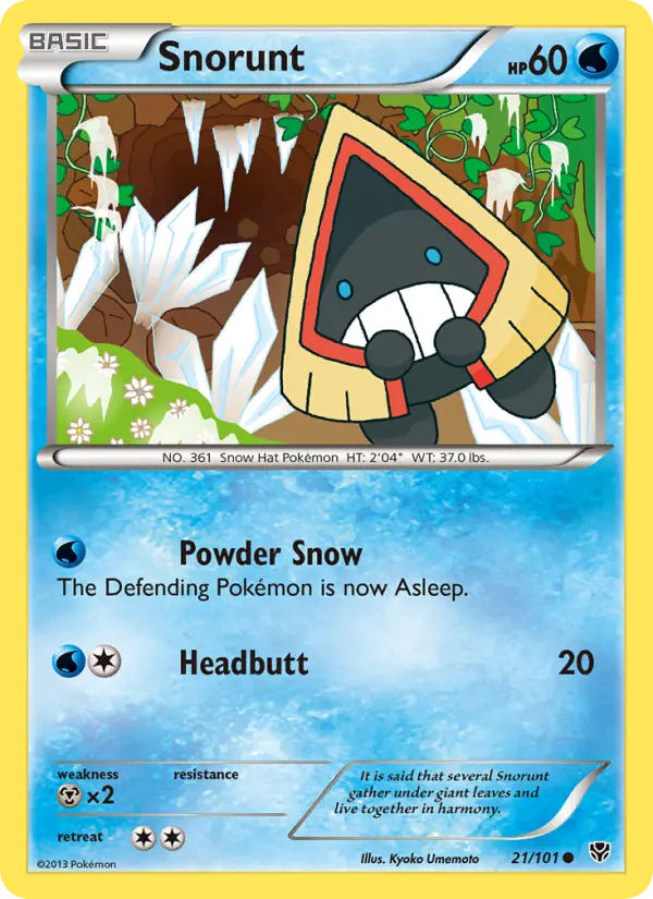 Snorunt — Plasma Blast card #21