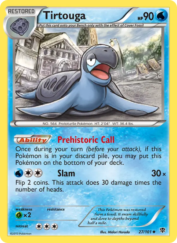 Tirtouga — Plasma Blast card #27
