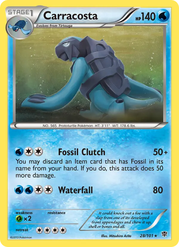 Carracosta — Plasma Blast card #28