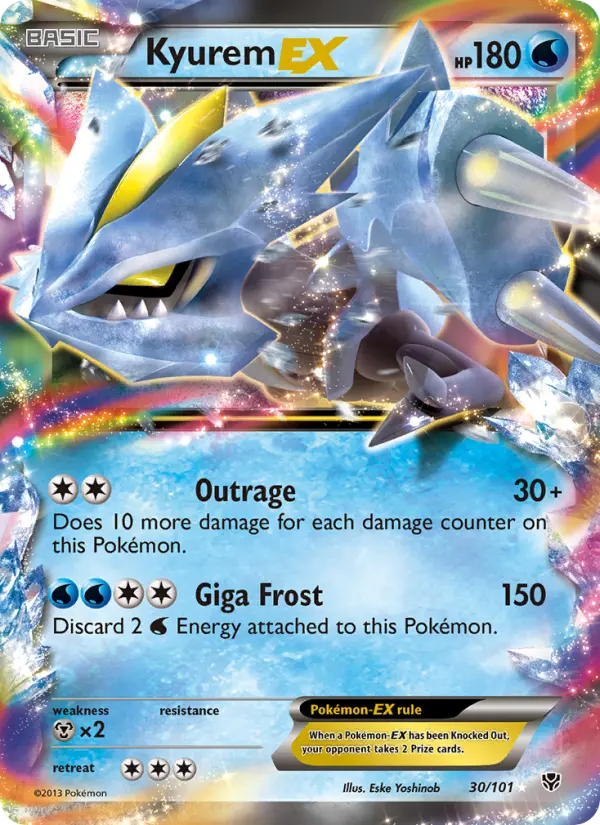 Kyurem-EX — Plasma Blast card #30