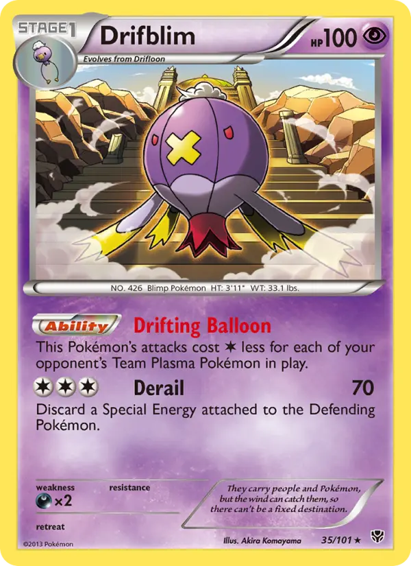 Drifblim — Plasma Blast card #35