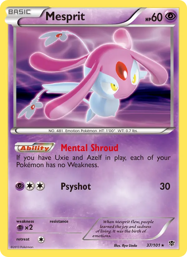 Mesprit — Plasma Blast card #37