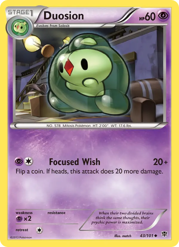 Duosion — Plasma Blast card #43