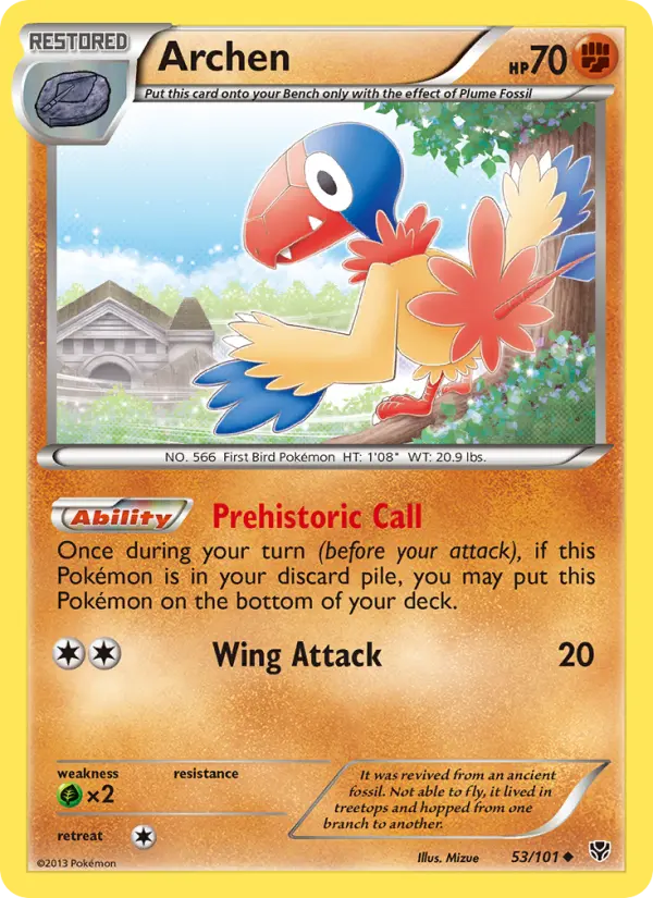 Archen — Plasma Blast card #53