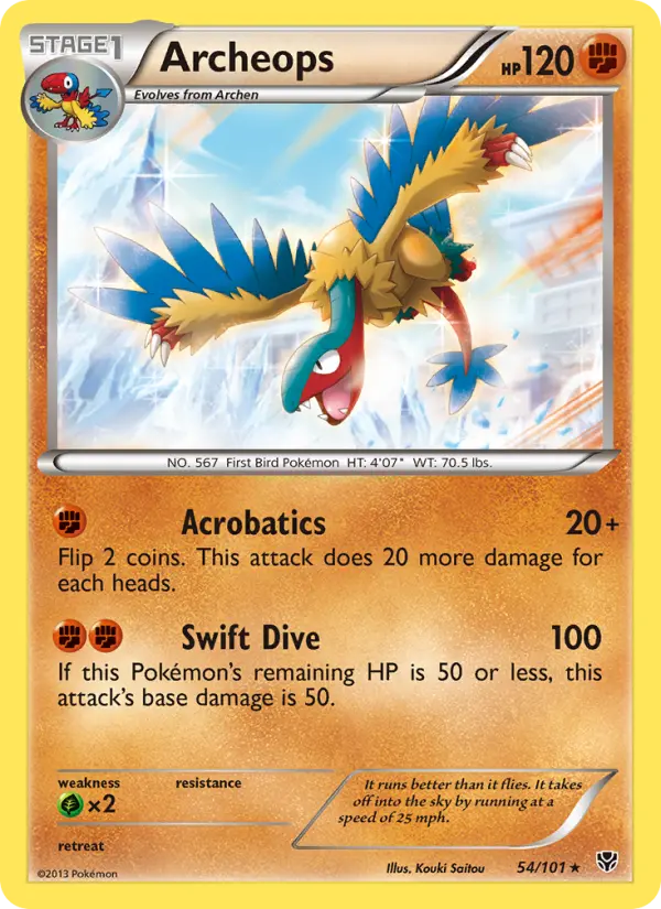 Archeops — Plasma Blast card #54