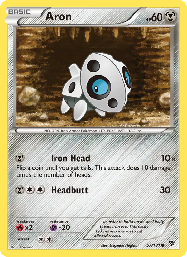 Aron — Plasma Blast card #57