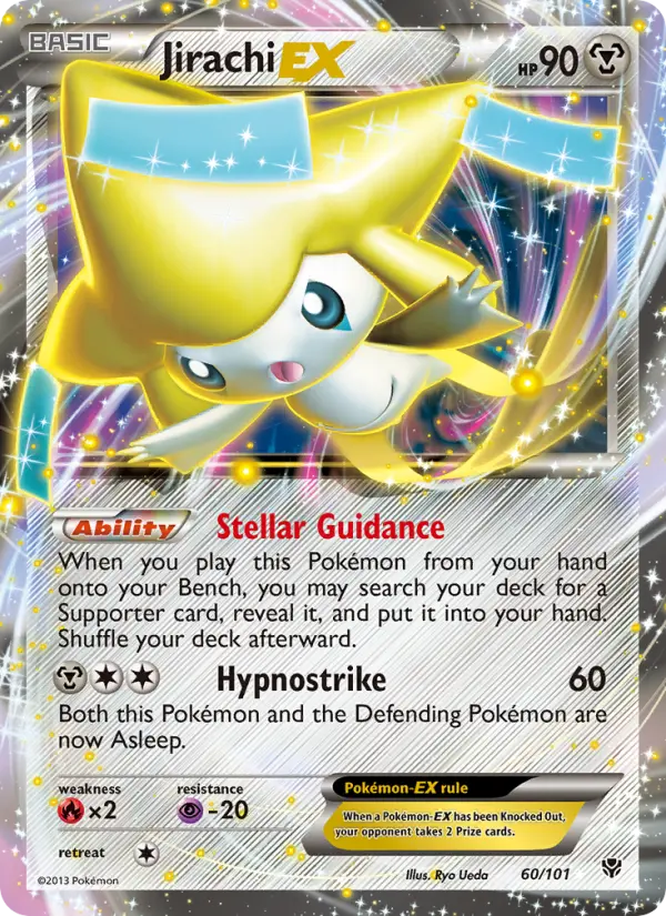 Jirachi-EX — Plasma Blast card #60