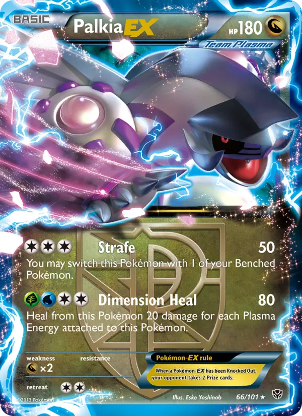 Palkia-EX — Plasma Blast card #66