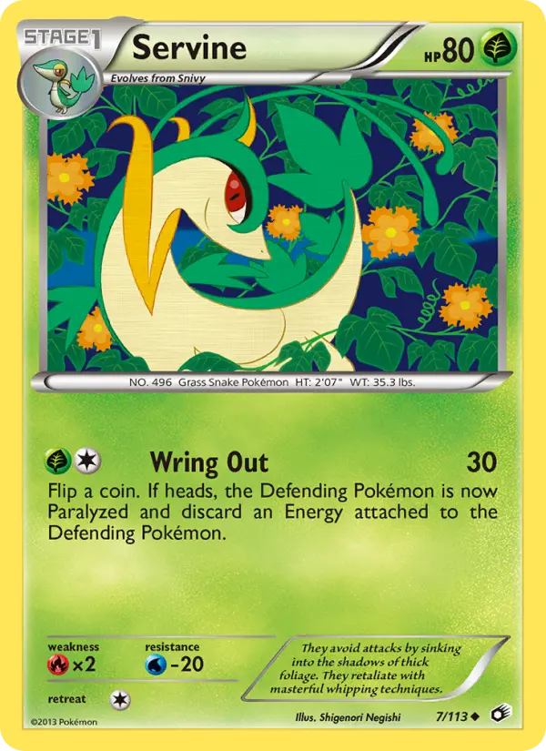 Servine — Legendary Treasures card #7