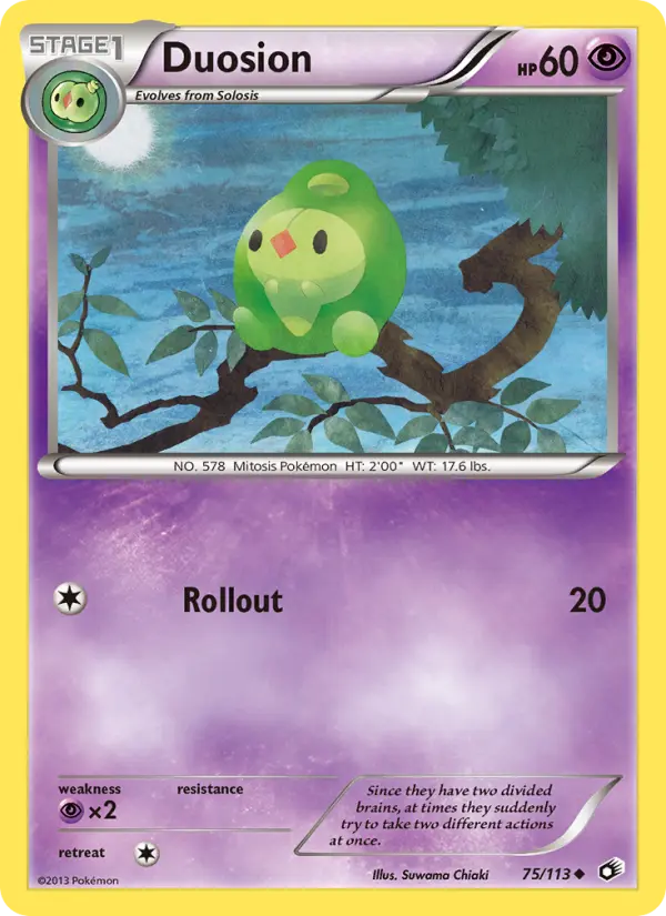 Duosion — Legendary Treasures card #75