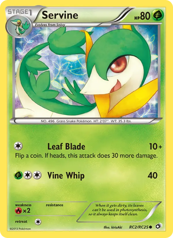 Servine — Legendary Treasures card #RC2