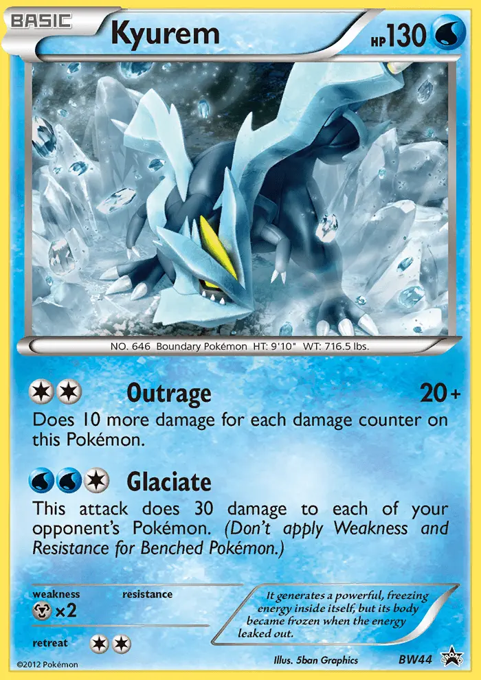 Kyurem — BW Black Star Promos card #BW44