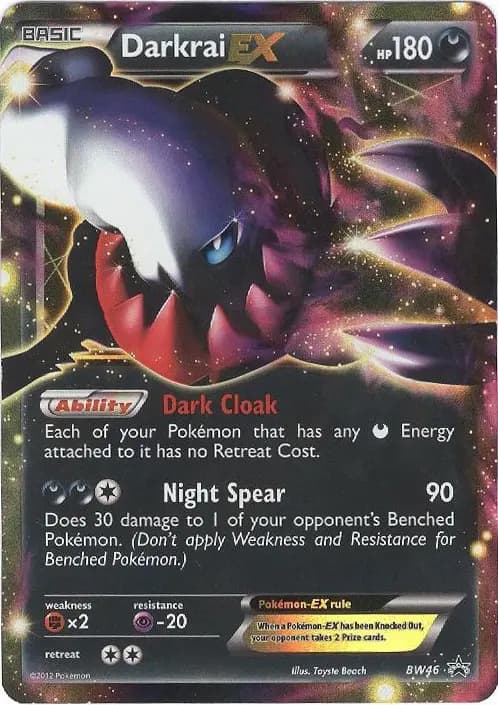 Darkrai-EX — BW Black Star Promos card #BW46
