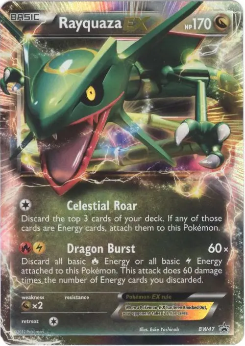 Rayquaza-EX — BW Black Star Promos card #BW47