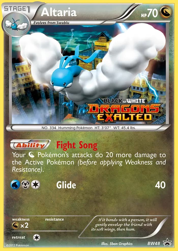 Altaria — BW Black Star Promos card #BW48
